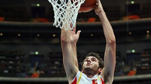 Spain's Rudy Fernandez.