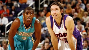 Chris Paul (left) has overtaken Steve Nash as the top playmaker in the NBA. (NBA Entertainment/Getty Images)