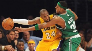 Kobe Bryant won the regular-season MVP, but Paul Pierce took home the MVP of the NBA Finals.