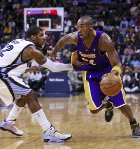 NBA/ O.J. Mayo is a leading candidate for rookie of the year while Kobe Bryant is driving towards another MVP award. (REUTERS)