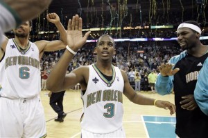 Mavericks Hornets Basketball New Orleans point guard Chris Paul is teaming up with Right Guard. (ASOCIATED PRESS)