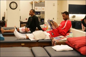 Tracy McGrady's knees have been so problematic that he had to shut it down for the rest of the season.