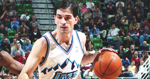 John_Stockton The only thing missing in the Hall-of-Fame career of John Stockton is a championship ring.