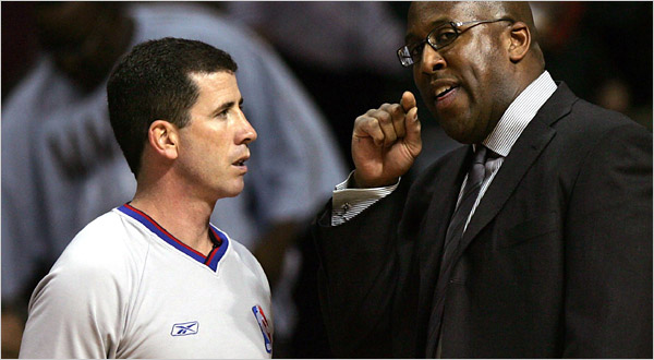 TimDonaghy(Reuters) Former NBA referee Tim Donaghy, left, alleges that his former colleagues practiced favoritism and held grudges against certain players. (REUTERS)
