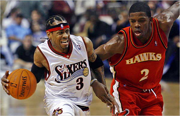 Iverson is now on the downside of his career and his window of opportunity 