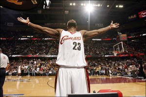 LeBronJamesPreGameRitual